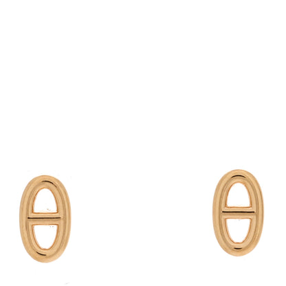 Hermes 18K Rose Gold TPM Farandole Stud Earrings 1 of 5