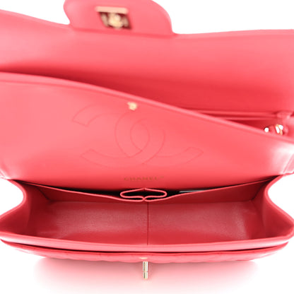 Chanel Caviar Quilted Jumbo Double Flap Dark Pink 5 of 11