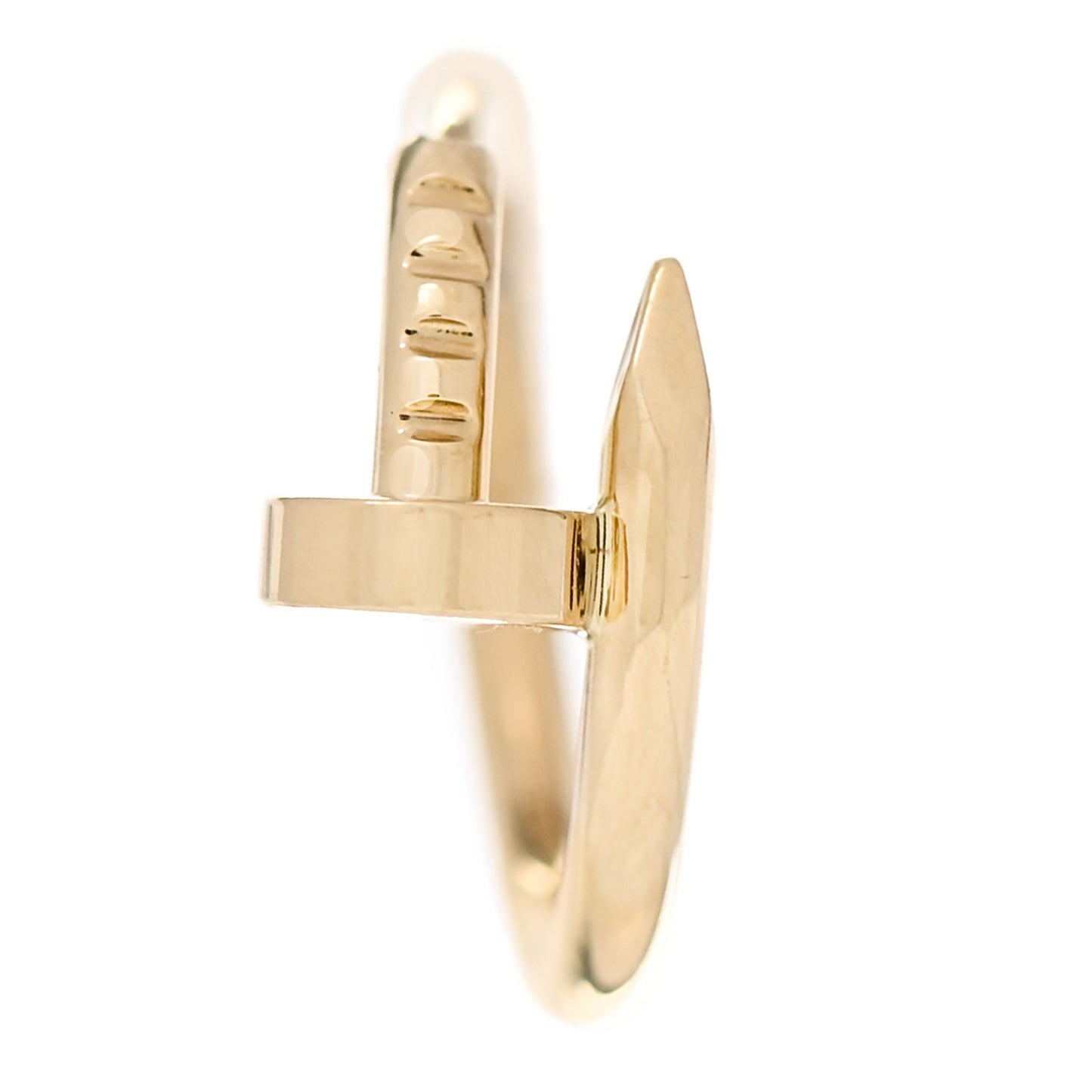 18K Yellow Gold Juste Un Clou Single Hoop Earring
