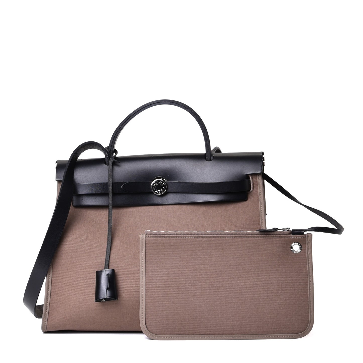Vache Hunter Toile Herbag Zip 31 PM Etoupe Ebene