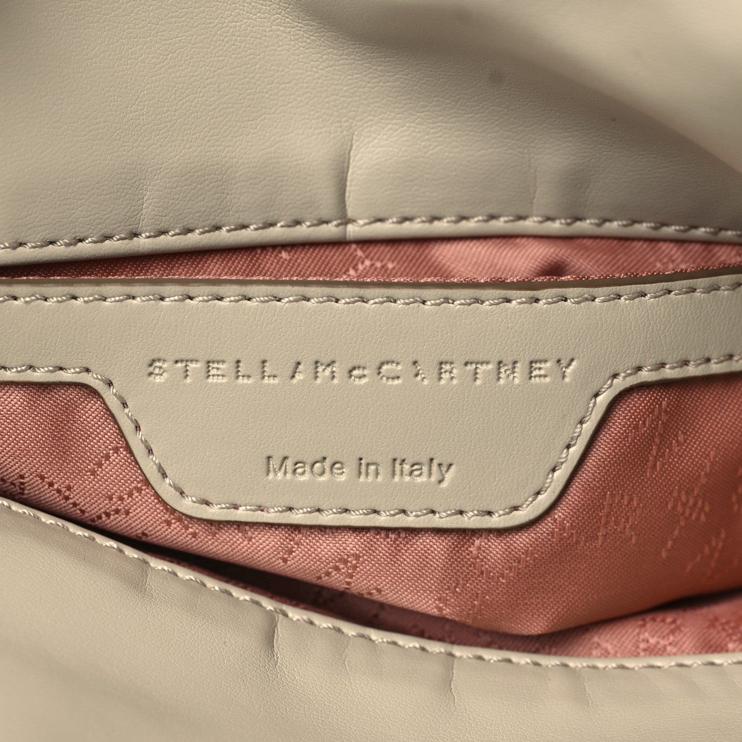 Stella McCartney Eco Shearling Mini Falabella Tote Ivory 5 of 7