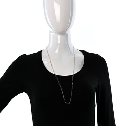 Tiffany 18K Rose Gold Oval Link Chain Necklace 30" 3 of 4