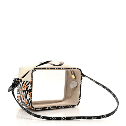 Louis Vuitton Monogram Giant Jungle Beach Pouch Ivory 3 of 10