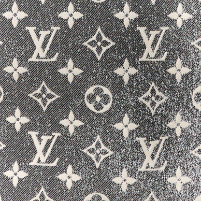 Louis Vuitton Monogram Jacquard Denim Onthego MM Black 8 of 10