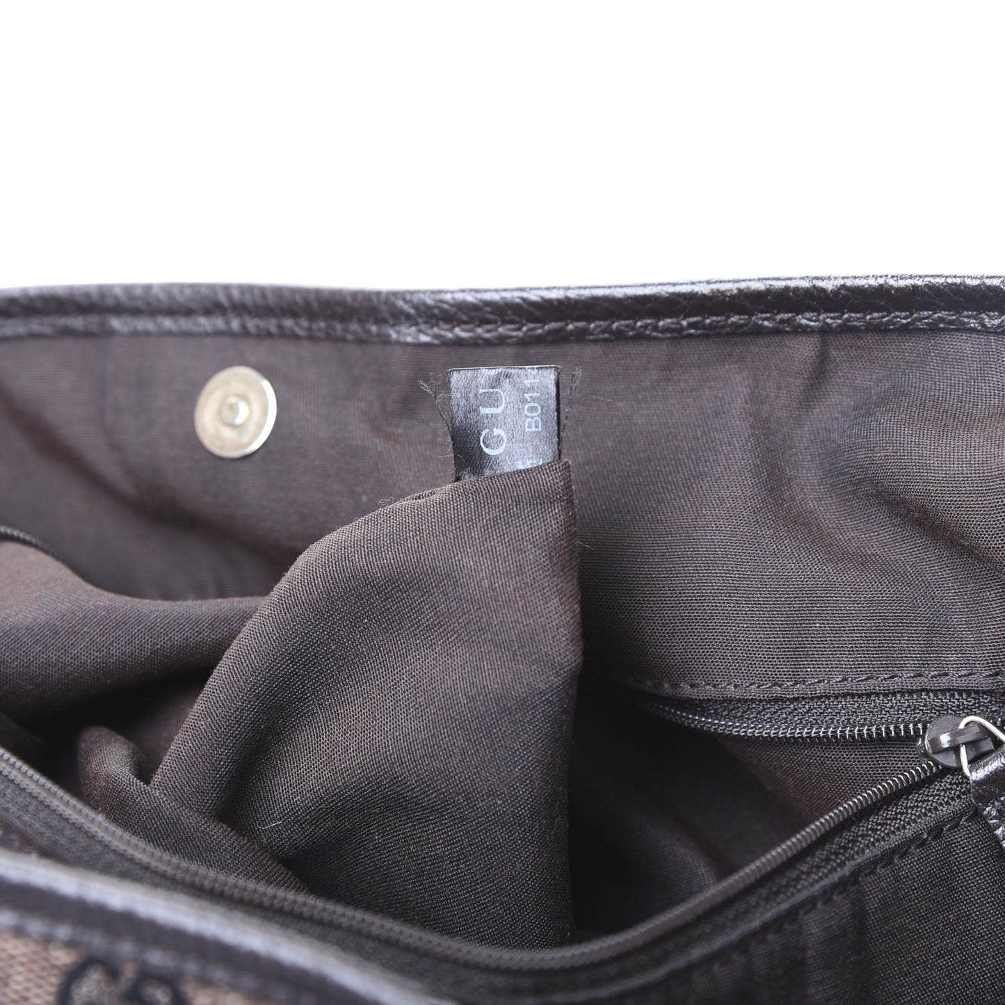 Monogram Tote Dark Brown
