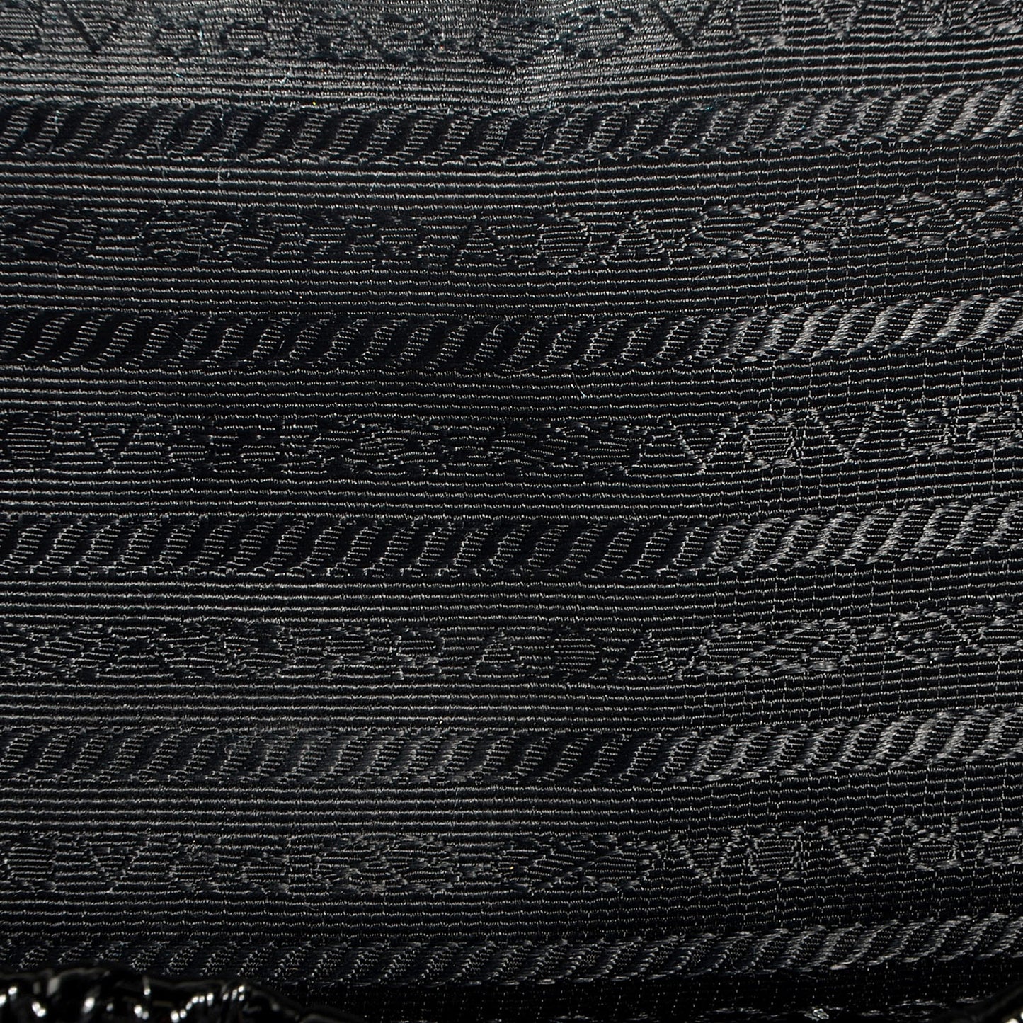 Vernice Gaufre Tote Black