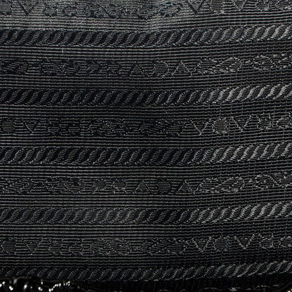Prada Vernice Gaufre Tote Black 7 of 9