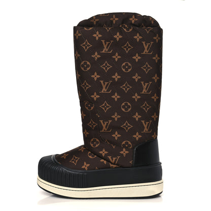 Louis Vuitton Monogram Polar Flat High Boots 36 1 of 7