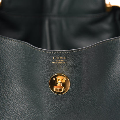 Hermes Evercolor Lindy 30 Vert Titien 6 of 11