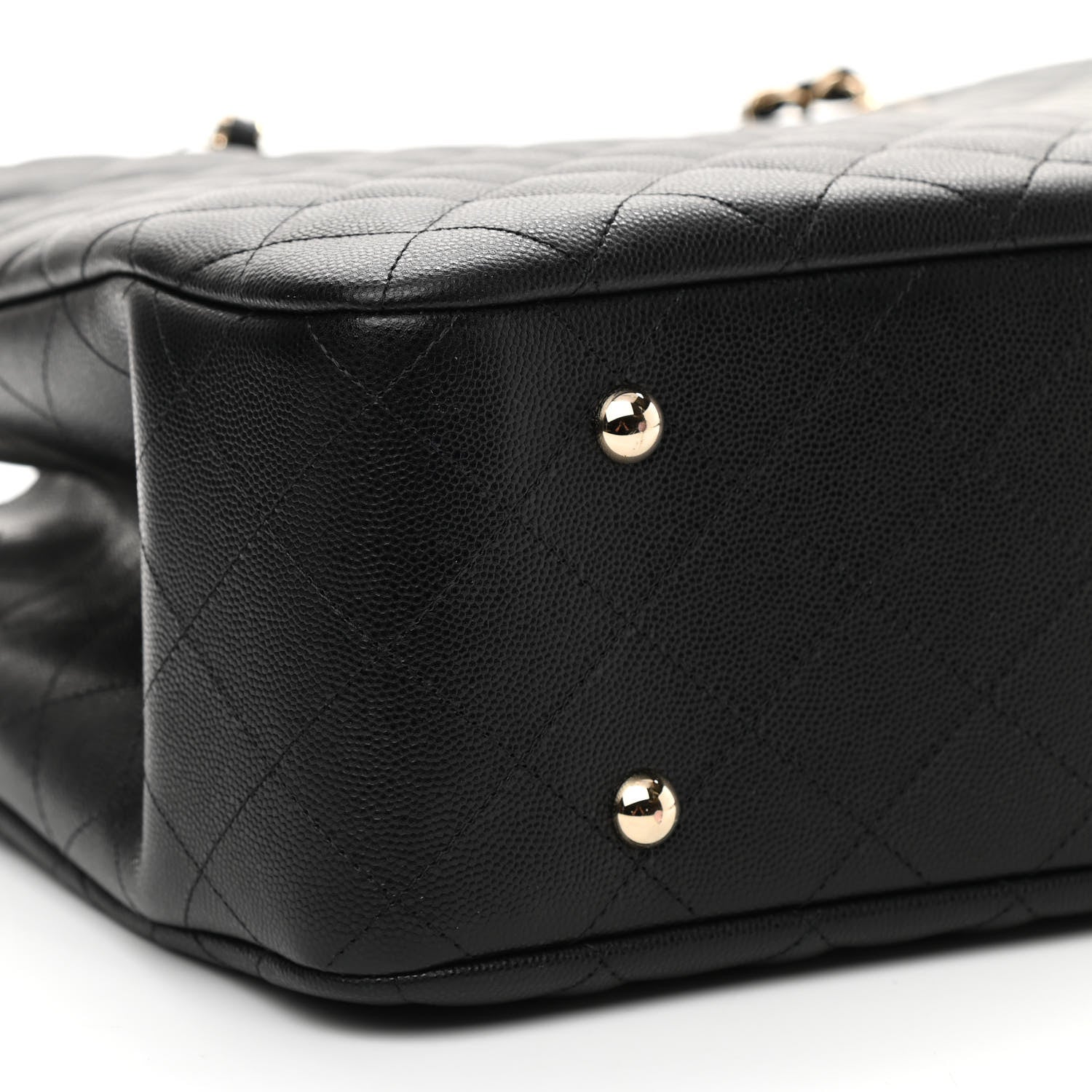 Chanel Caviar Quilted Large Shopping Tote Black 8 of 10