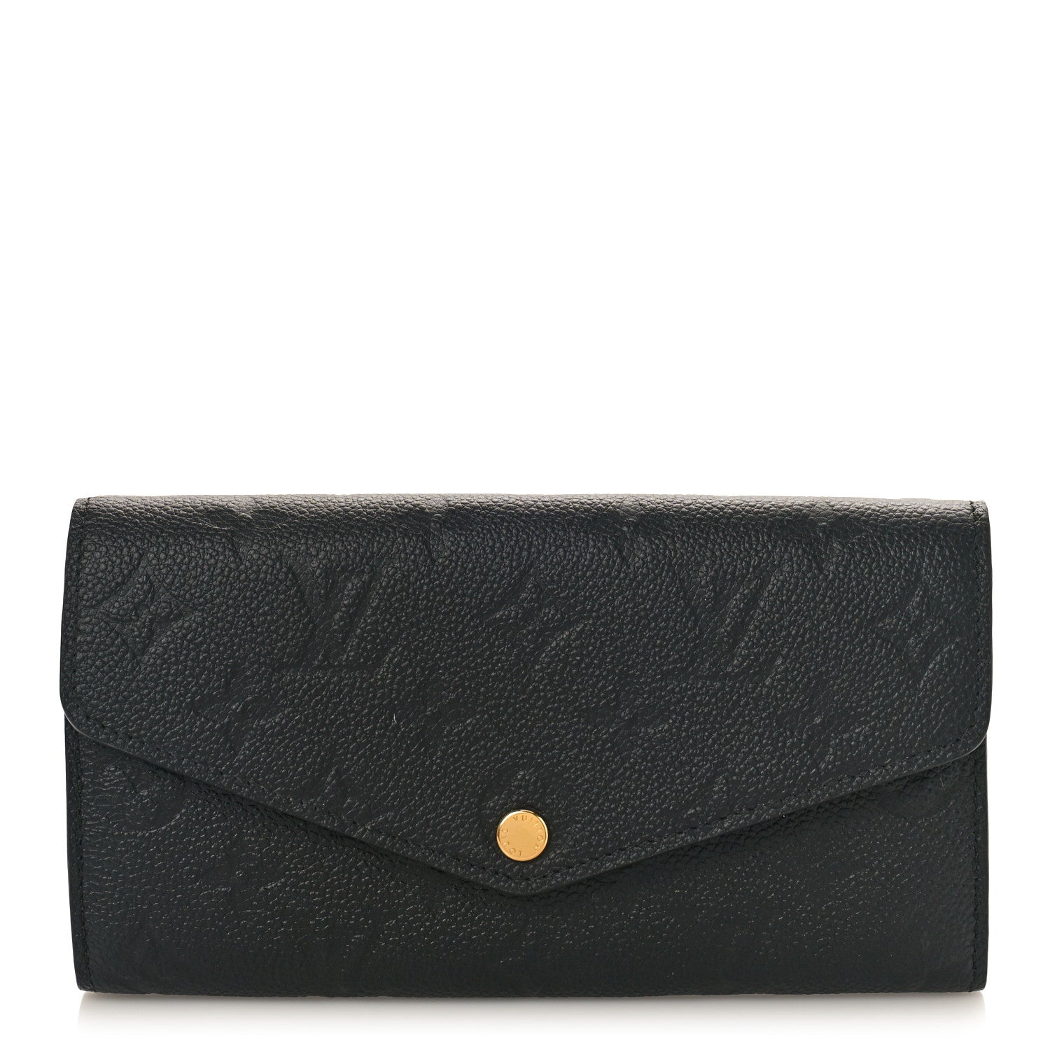 Louis Vuitton Empreinte Sarah Wallet NM Black 1 of 8