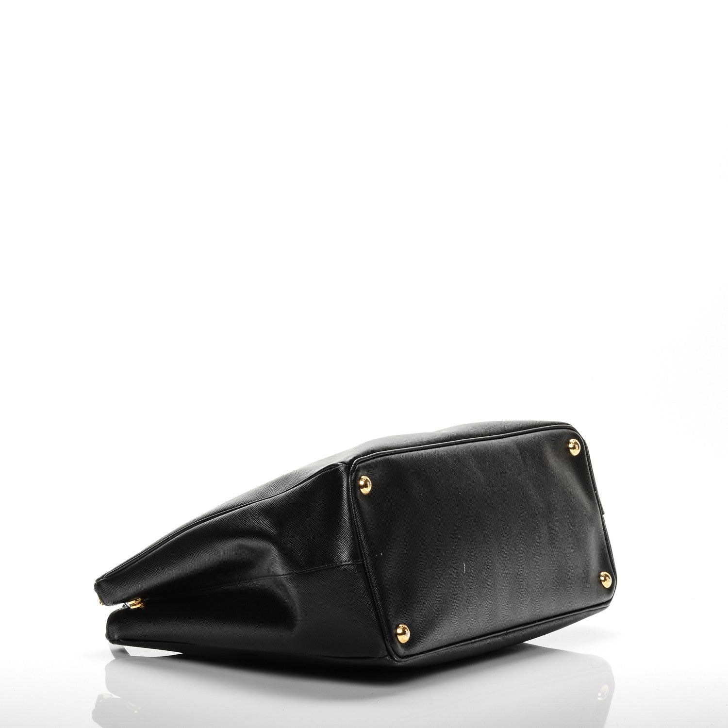 Prada Saffiano Large Galleria Double Zip Tote Black 4 of 8