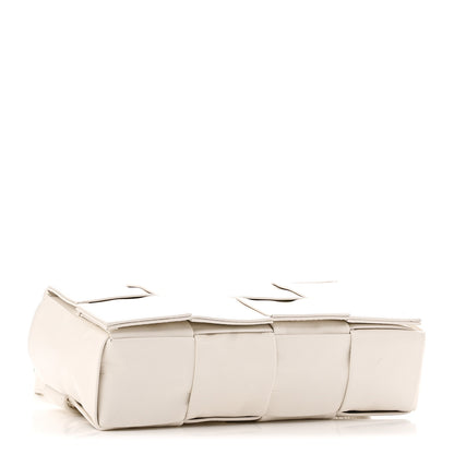 Bottega Veneta Paper Calfskin Intrecciato Cassette Belt Bag White 4 of 10