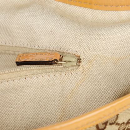 Gucci Monogram Web Medium Jolie Tote Sand 3 of 11