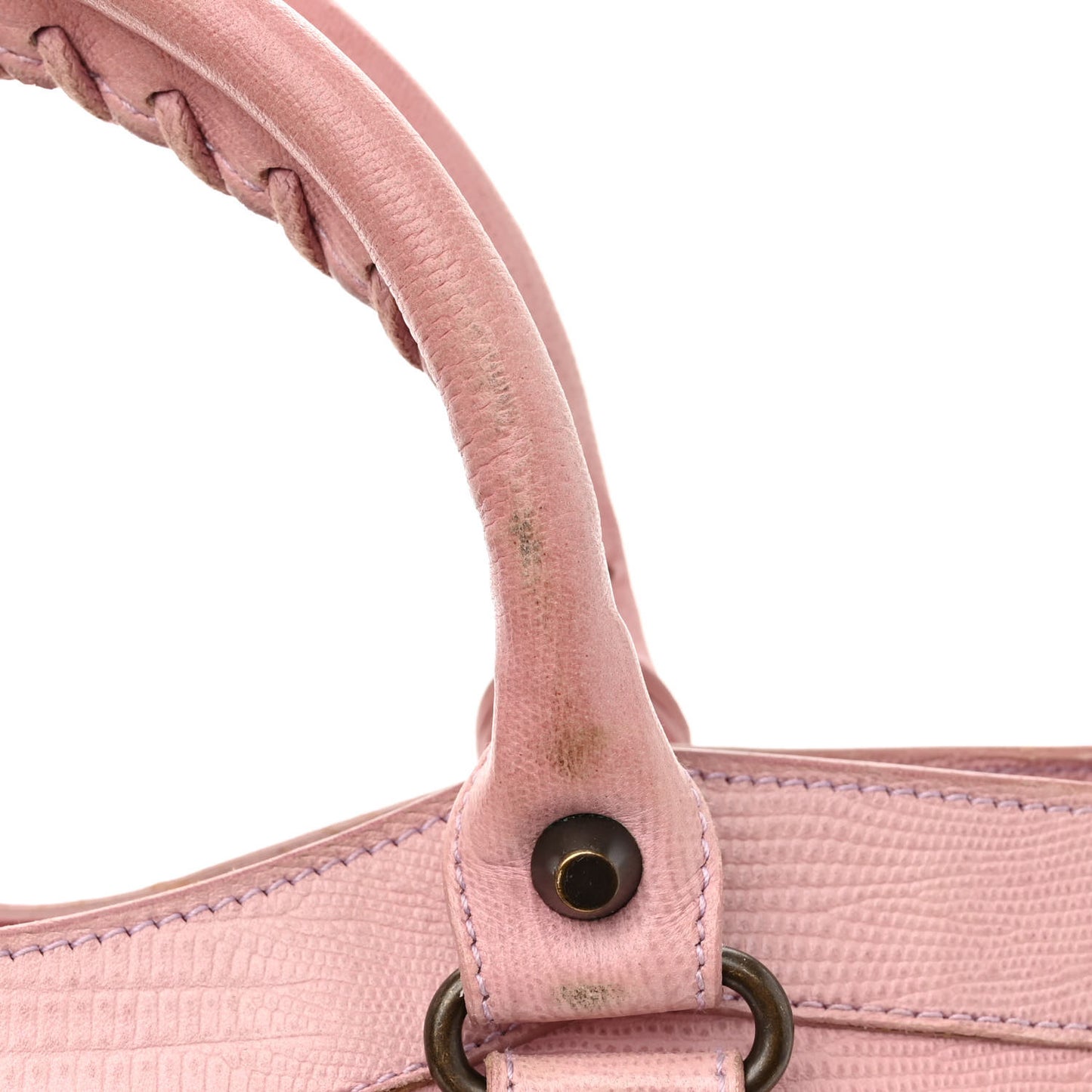 Lizard Embossed First Parme