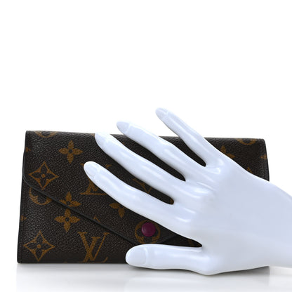Louis Vuitton Monogram Josephine Wallet Fuchsia 2 of 9