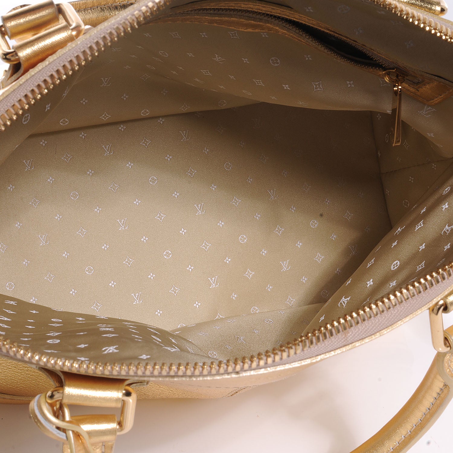 Louis Vuitton Suhali Lockit PM Gold 7 of 8