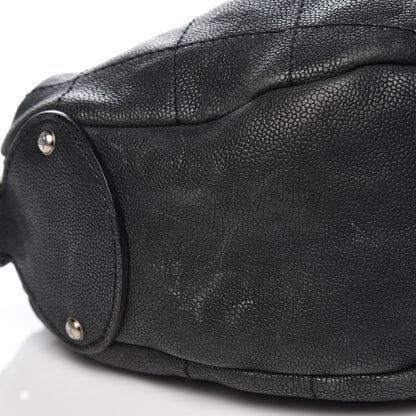 Chanel Caviar Large Outdoor Hobo Black 8 of 11