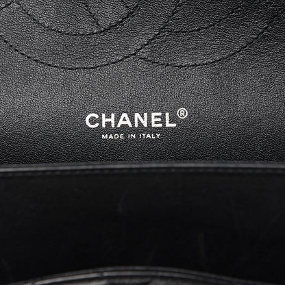 Chanel Lambskin Quilted Jumbo Double Flap So Black 5 of 19