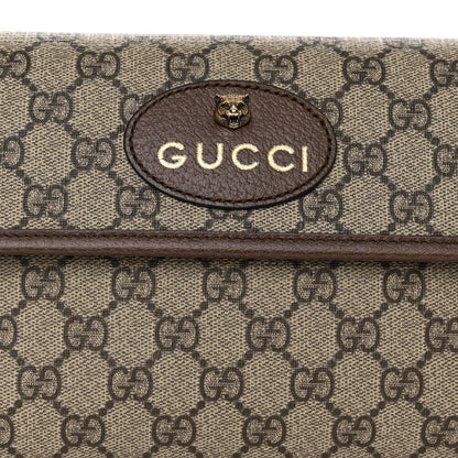 Gucci GG Supreme Monogram Neo Vintage Web Belt Bag Brown 8 of 11