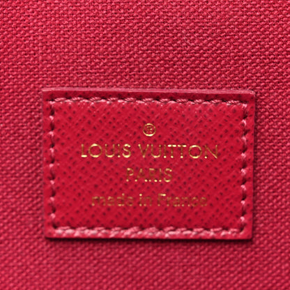 Louis Vuitton Monogram Pochette Felicie Chain Wallet Fuchsia 9 of 13