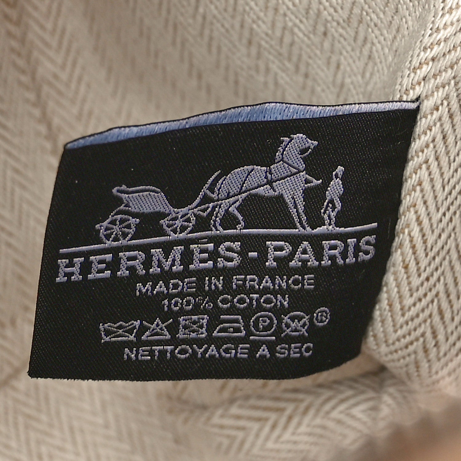 Hermes Canvas Small Bride-A-Brac Pouch Natural 6 of 10