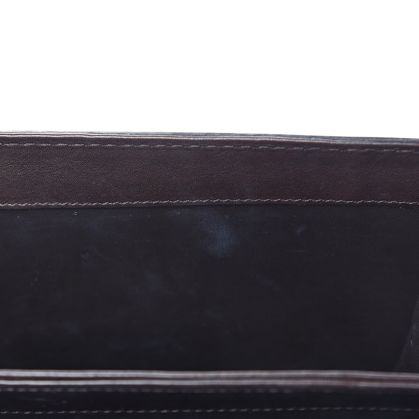 Calfskin Medium 1973 Shoulder Flap Bag Dark Brown