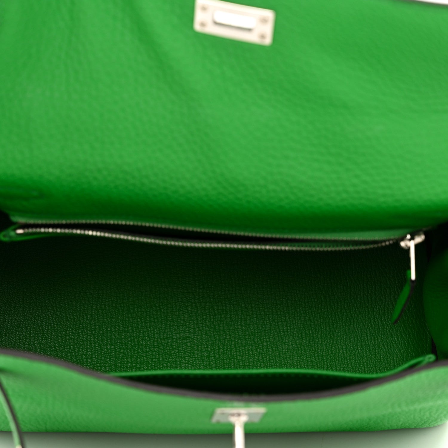 Hermes Togo Kelly Retourne 25 Bamboo 5 of 12