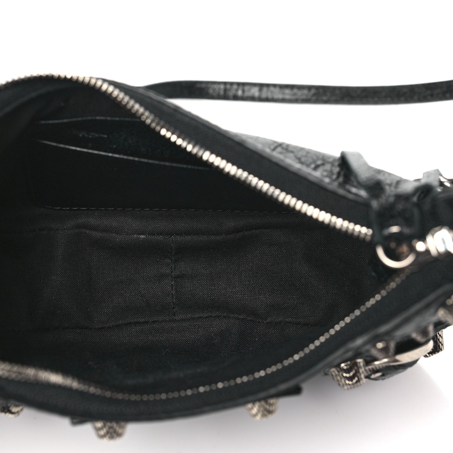 Agneau Arena Le Cagole Mini Purse With Chain Black