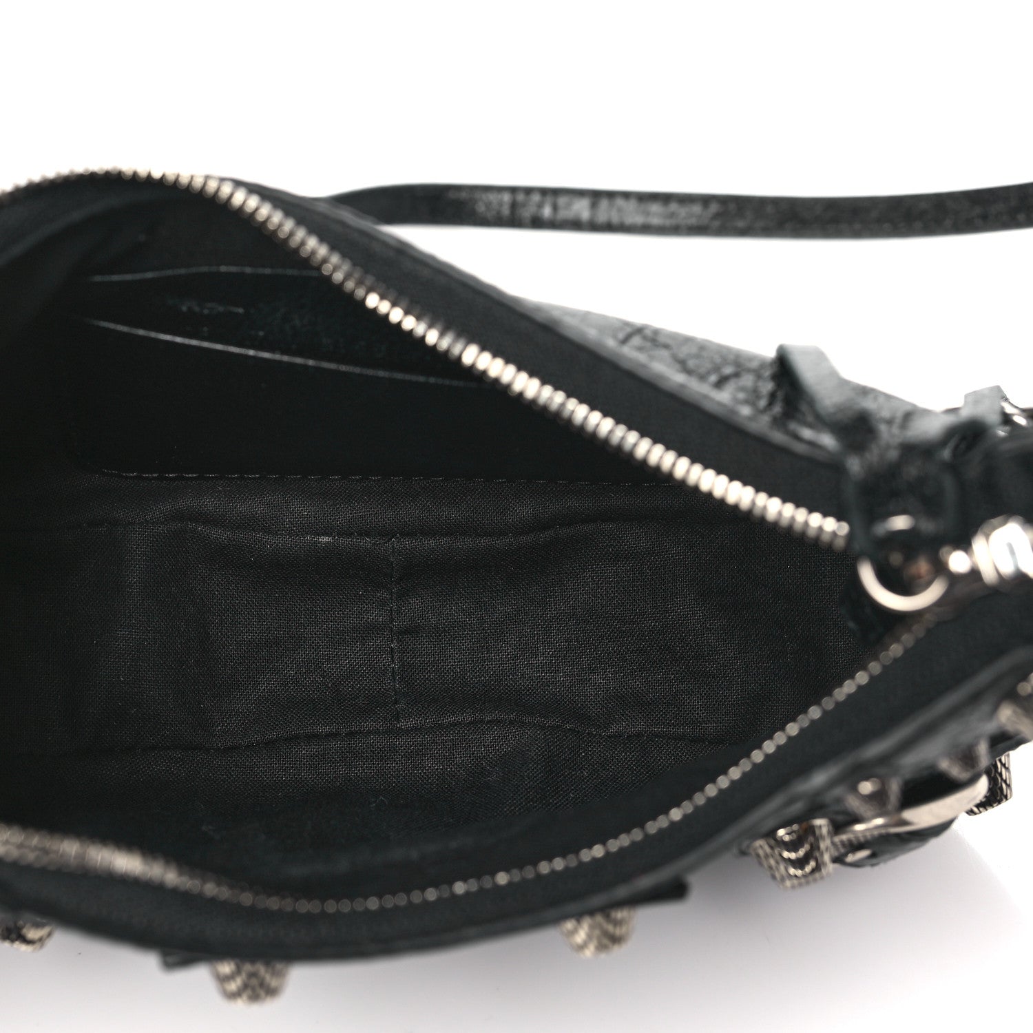 Balenciaga Agneau Arena Le Cagole Mini Purse With Chain Black 5 of 10