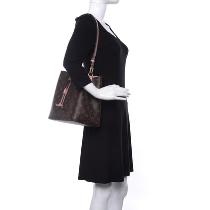 Louis Vuitton Monogram Neonoe MM Rose Poudre 2 of 11