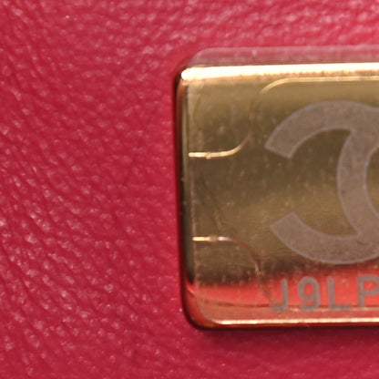 Chanel Lambskin Enamel Quilted Mini Pending CC Square Flap Black 7 of 9