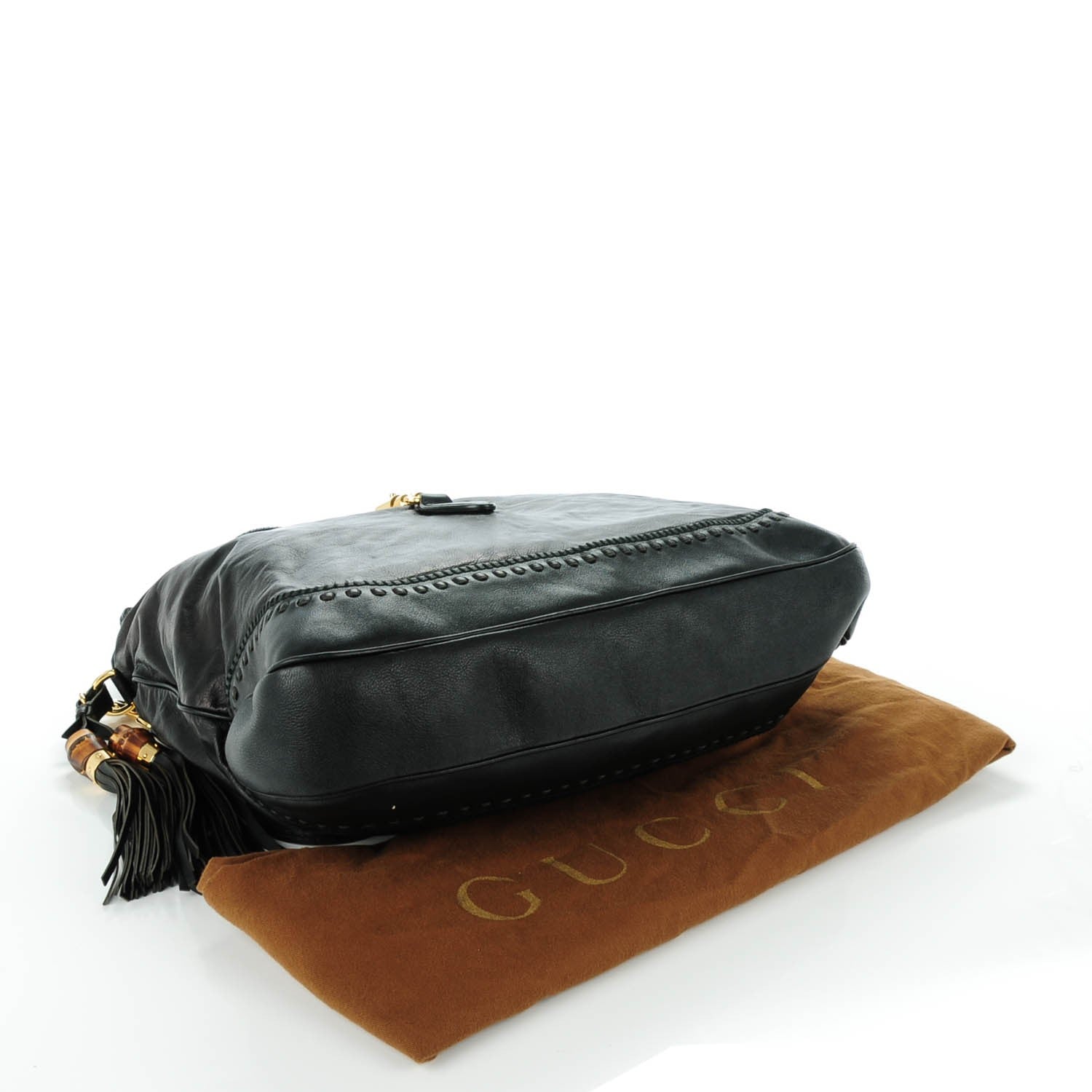 Gucci Calfskin Large New Jackie Hobo Black 4 of 7