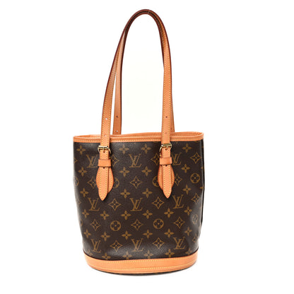 Louis Vuitton Monogram Petit Bucket 23 1 of 13