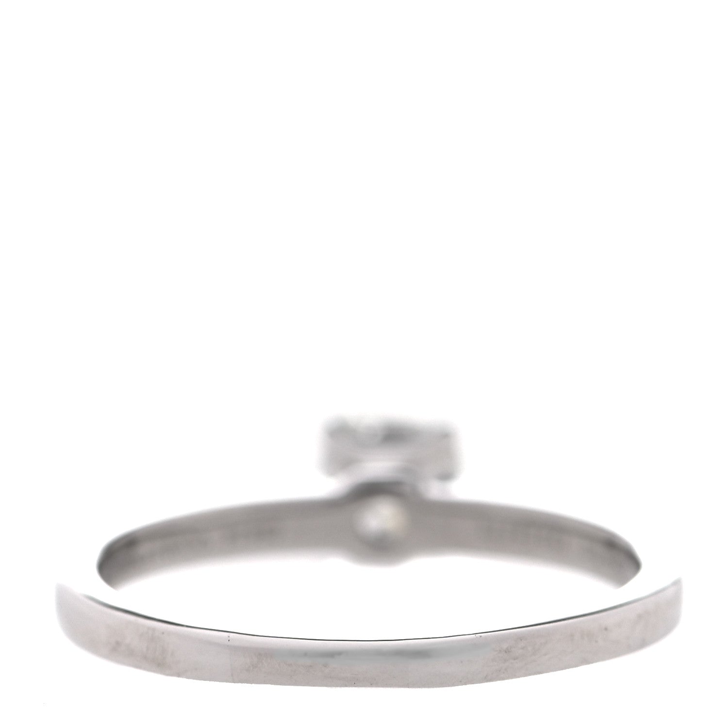 Tiffany Platinum Diamond .49ct Square Cushion Cut Engagement Ring 52 6 3 of 5