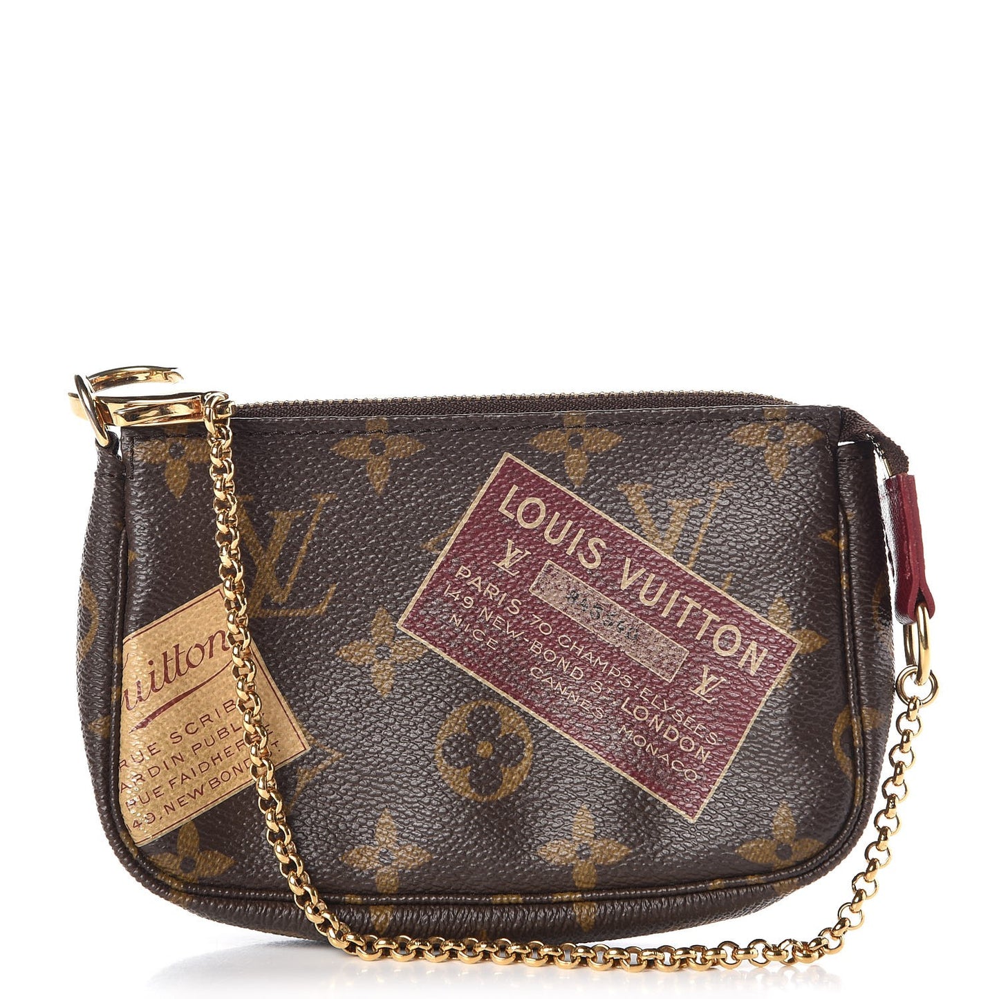 Monogram Stamp Mini Pochette Accessories