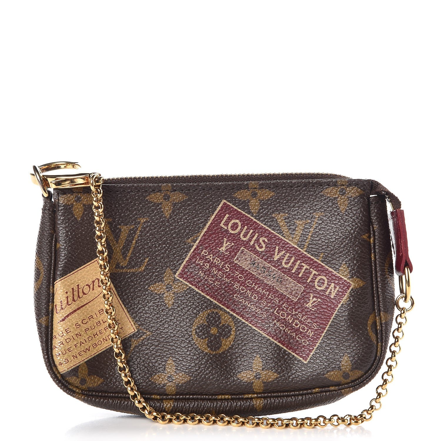 Louis Vuitton Monogram Stamp Mini Pochette Accessories 1 of 11