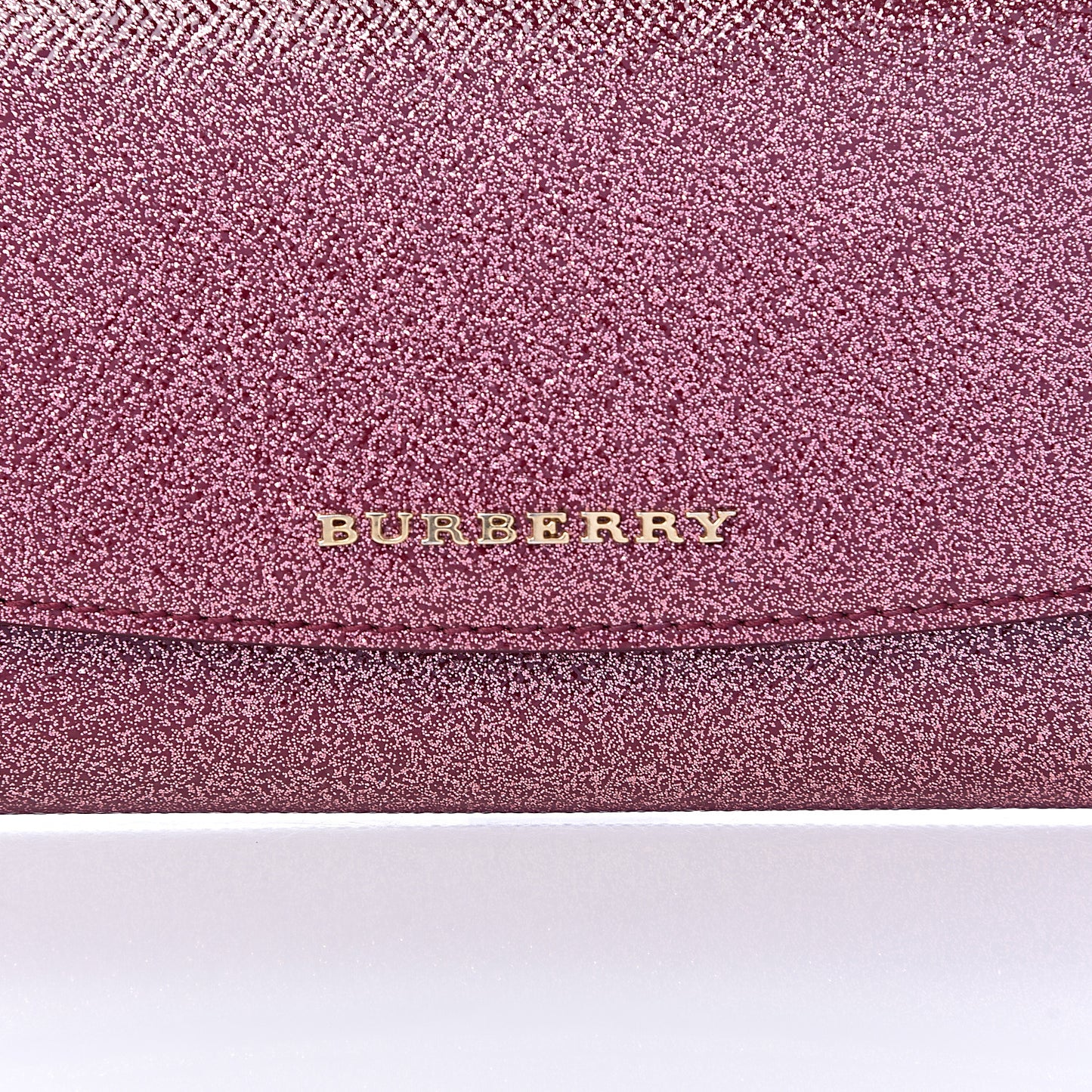 Patent Glitter Porter Continental Wallet