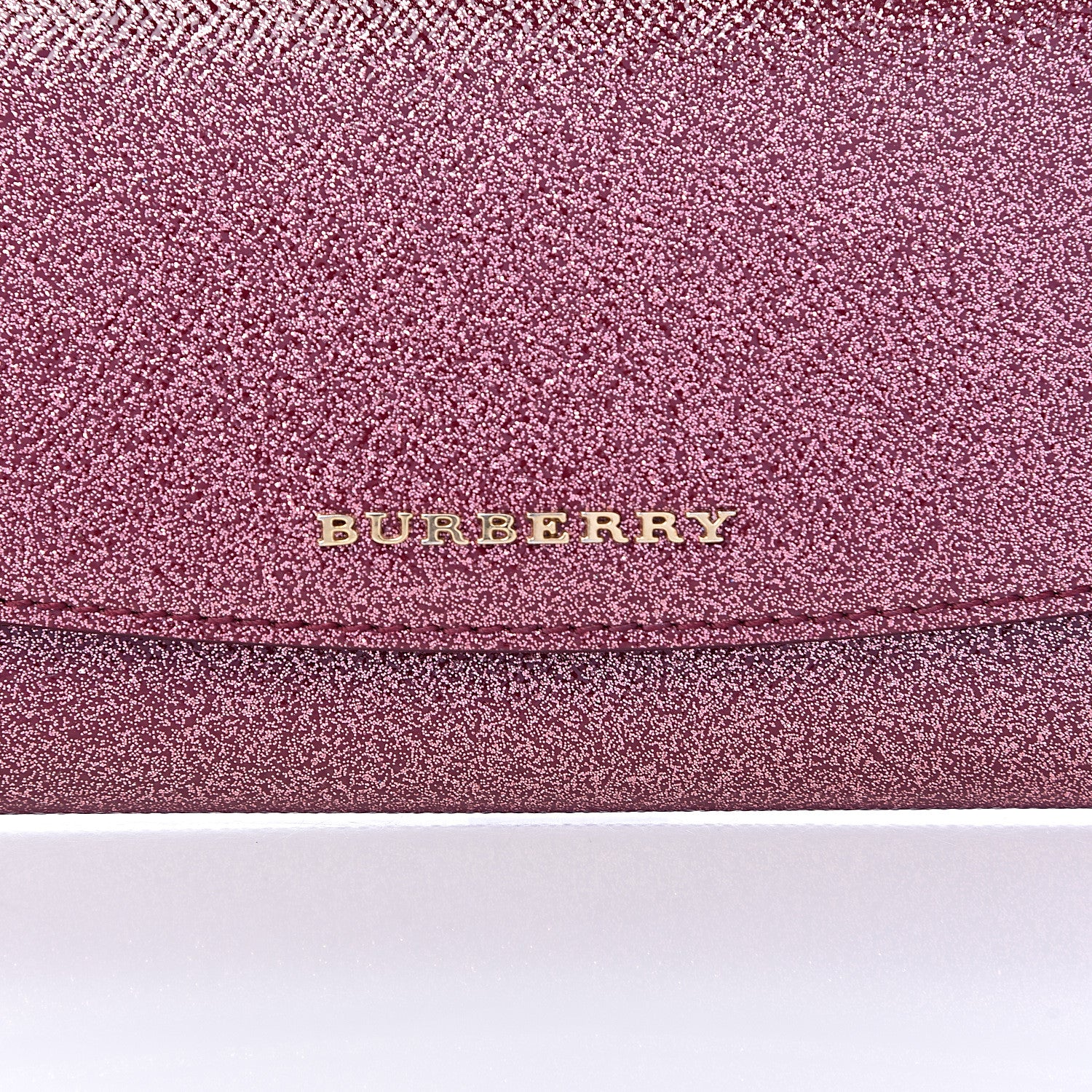 Burberry Patent Glitter Porter Continental Wallet 5 of 9