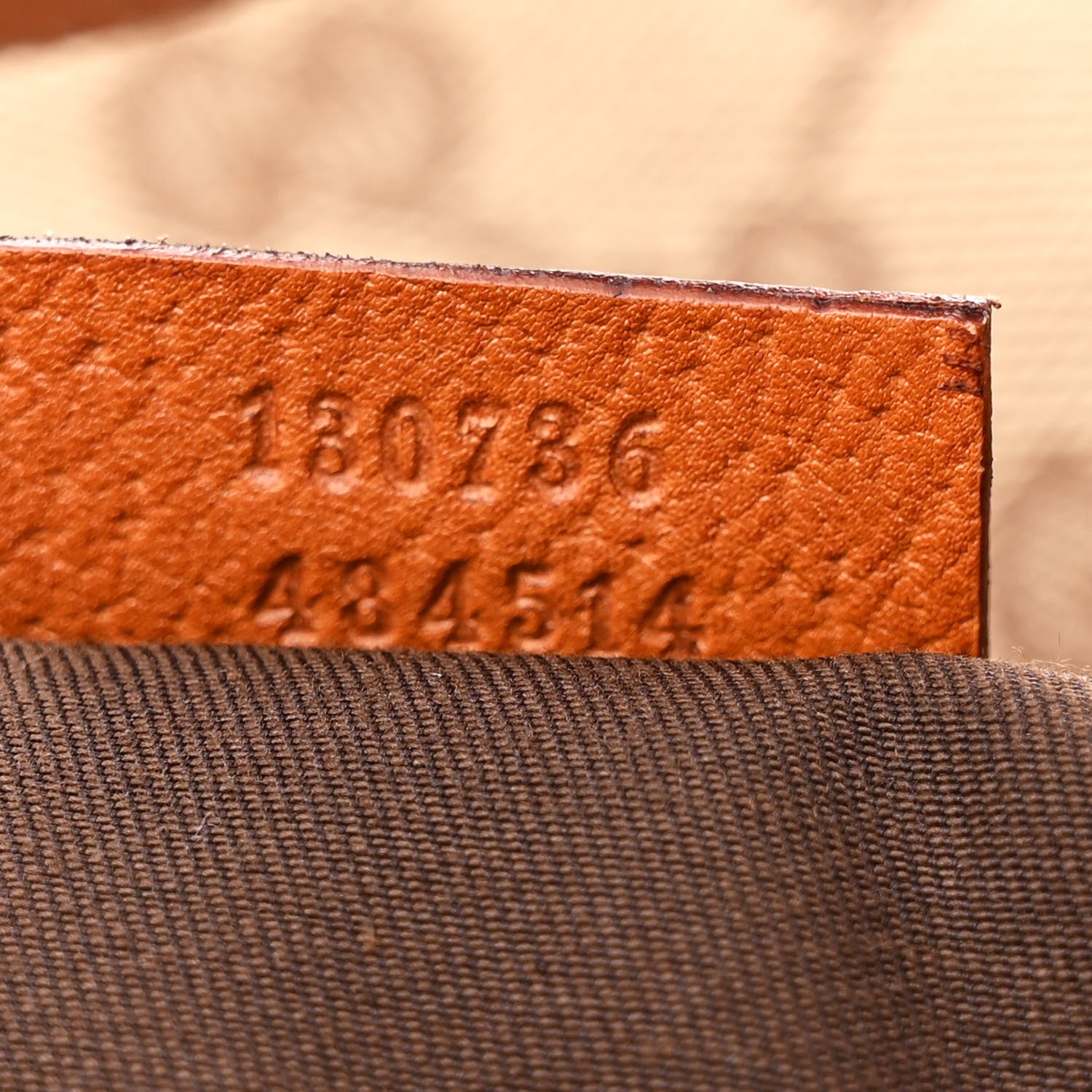 Gucci Monogram Medium Abbey Shoulder Bag Orange 7 of 10
