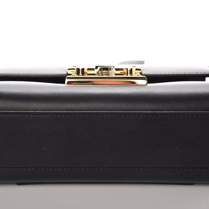 Gucci Calfskin Small Padlock Shoulder Bag Black 9 of 10
