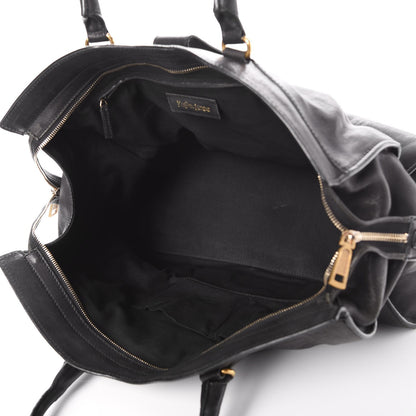 Saint Laurent Sheepskin Large Cabas ChYc Black 5 of 15