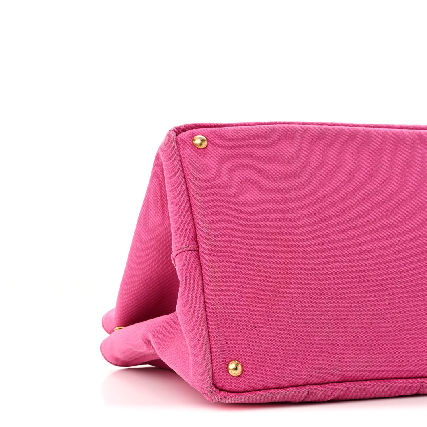 Prada Canvas Large Canapa Logo Tote Peonia 9 of 14
