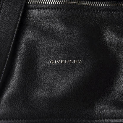 Givenchy Pebbled Calfskin Medium Pyramid Stud Pandora Black 10 of 10