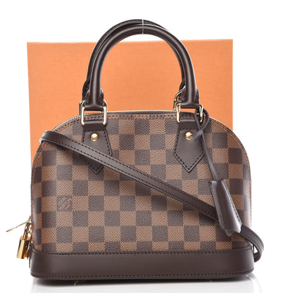 Louis Vuitton Damier Ebene Alma BB 11 of 11