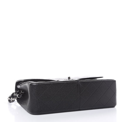 Chanel Caviar Quilted Jumbo Double Flap Black 5 of 11