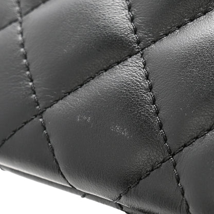 Chanel Lambskin Quilted Crossbody Bag Black 11 of 11