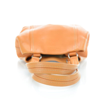 Prada Vitello Daino Leather Tote Orange 4 of 11