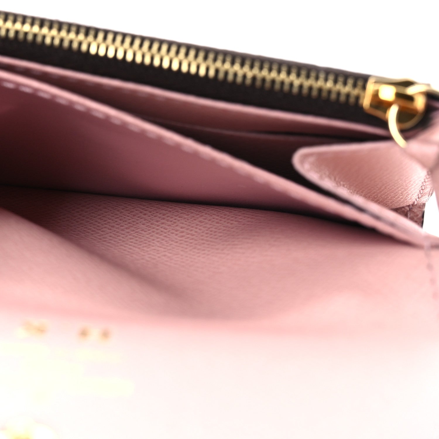 Louis Vuitton Damier Ebene Rosalie Coin Purse Rose Ballerine 6 of 10
