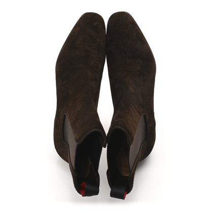 Christian Louboutin Crosta Mens Rosalio Chelsea 40 Boots 41 Cosme 2 of 9